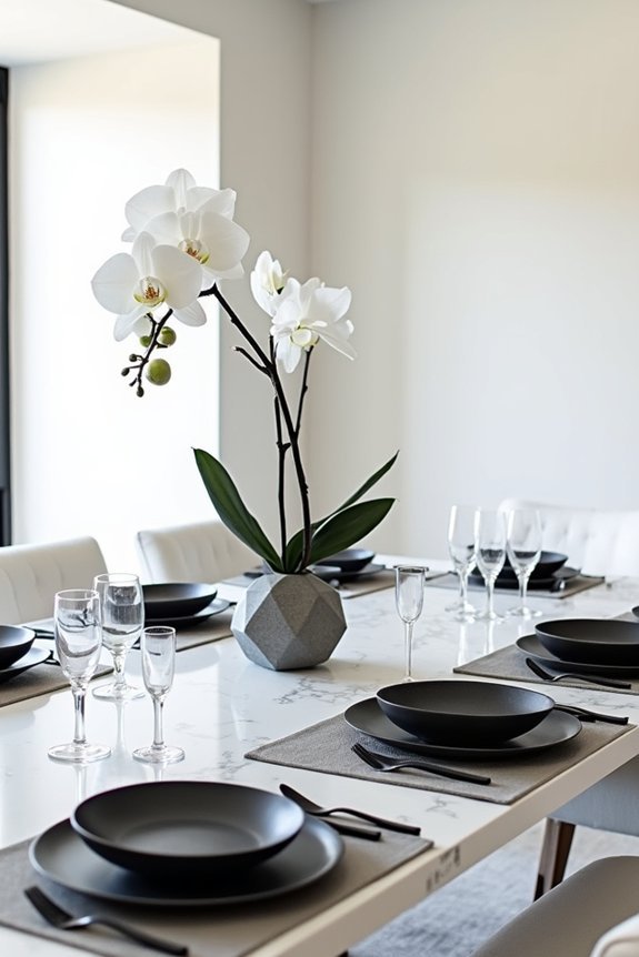 minimalist wedding table design