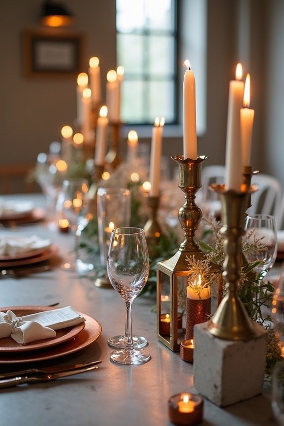 mixed metals for sophistication