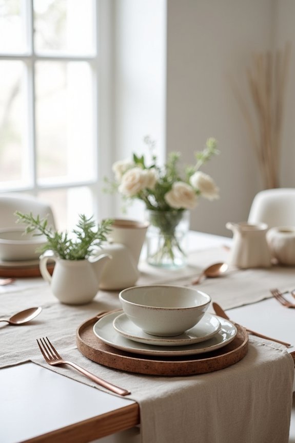 mixed textures for elegance
