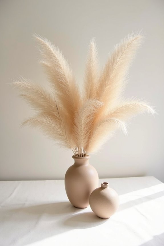 modern minimalist wedding decor