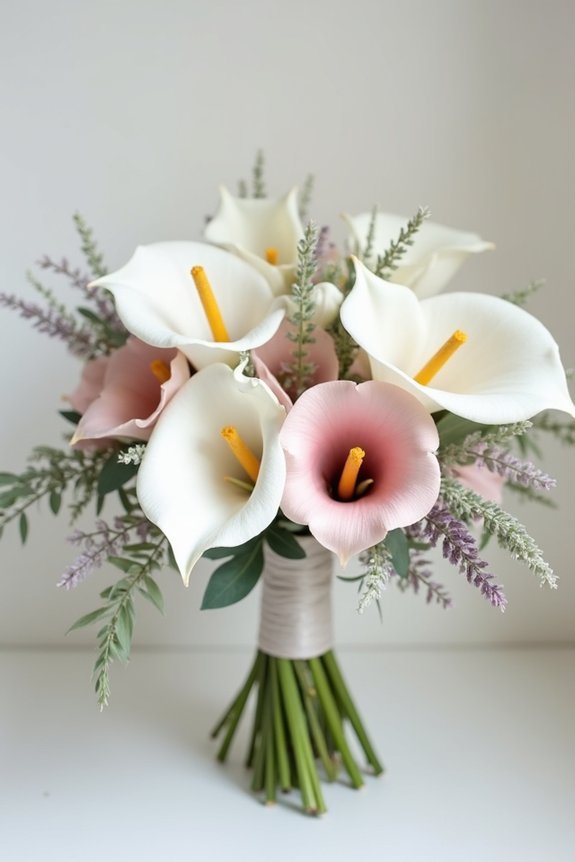 modern romantic floral design