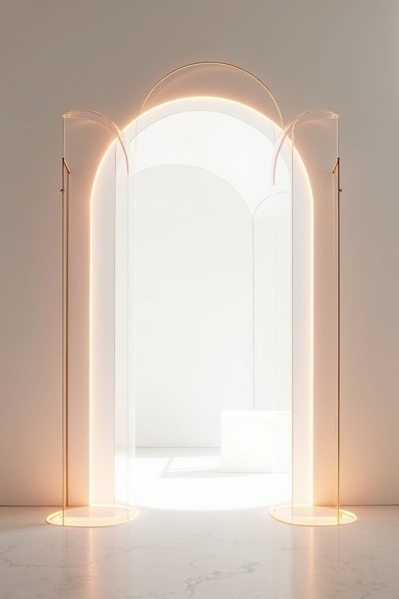 modern unique arch materials