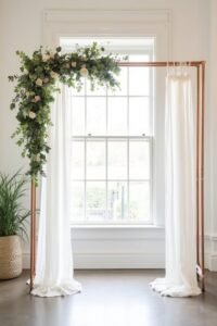 modern wedding arch inspiration