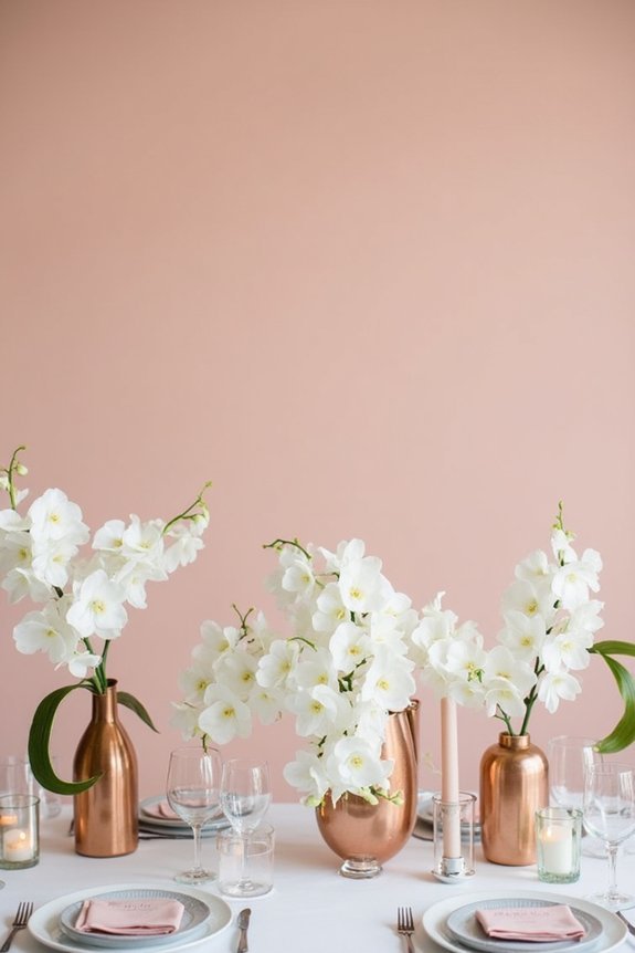 modern wedding centerpiece ideas