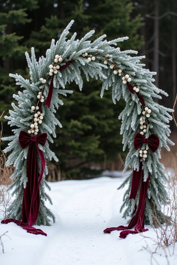 moody enchanted forest wedding