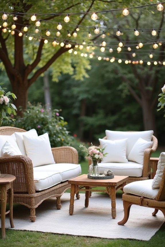 multiple cozy gathering spaces