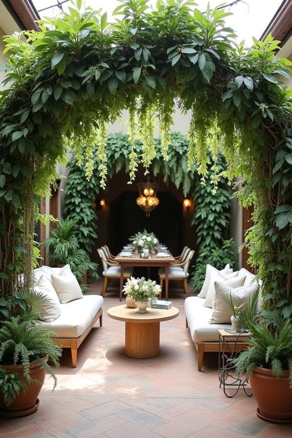 natural zones with greenery