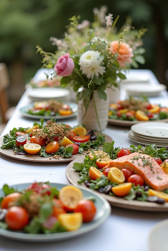 naturally gluten free menu design