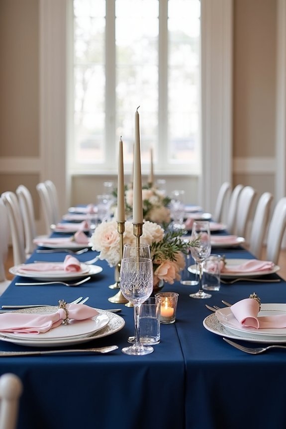 navy color combinations highlighted