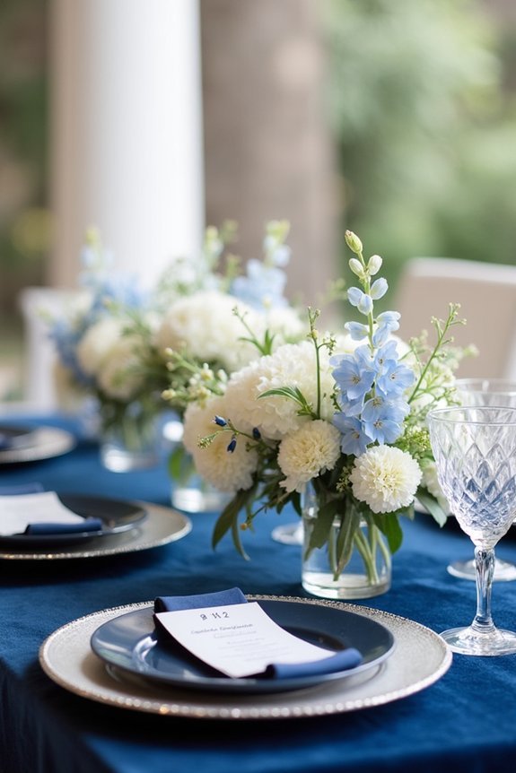 navy versatile wedding foundation