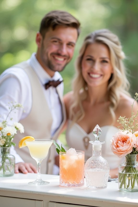 non alcoholic wedding bar answers