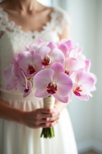 orchid themed wedding bouquets inspiration