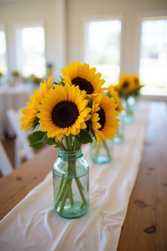 order sunflowers two weeks