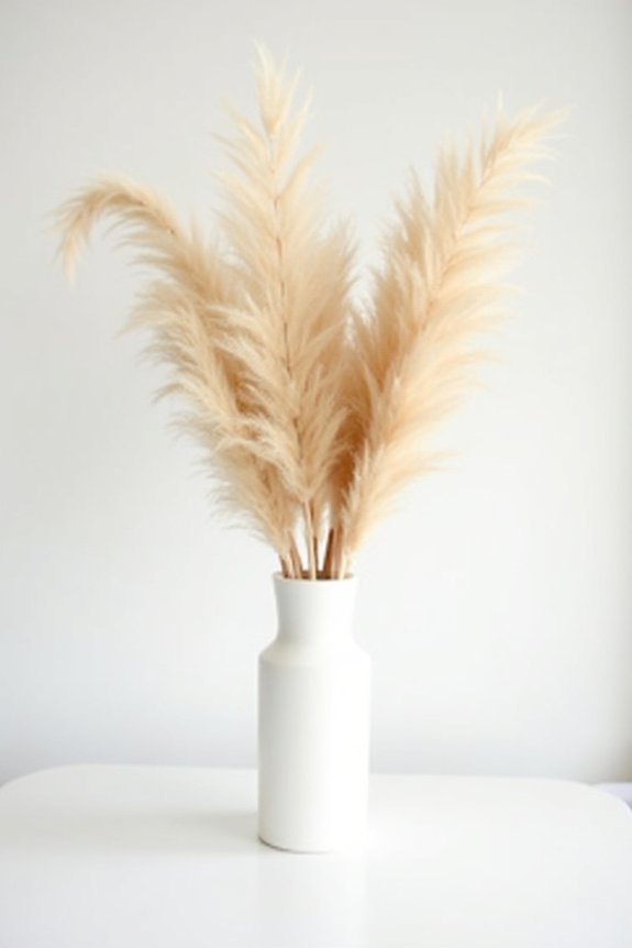 pampas grass adds elegance
