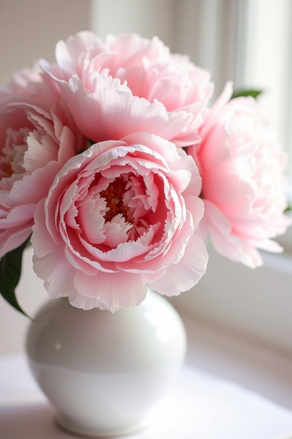 peonies for lush arrangements