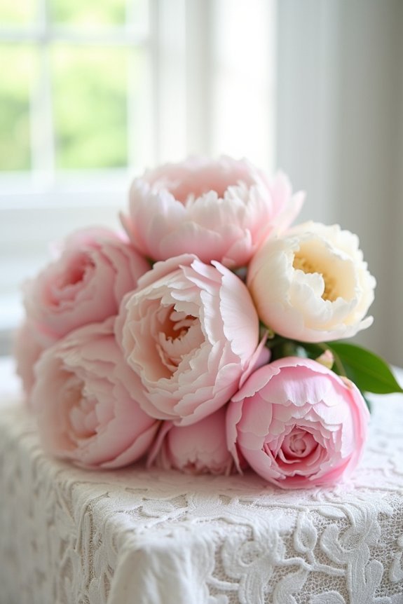 peonies luxurious seasonal wedding blooms