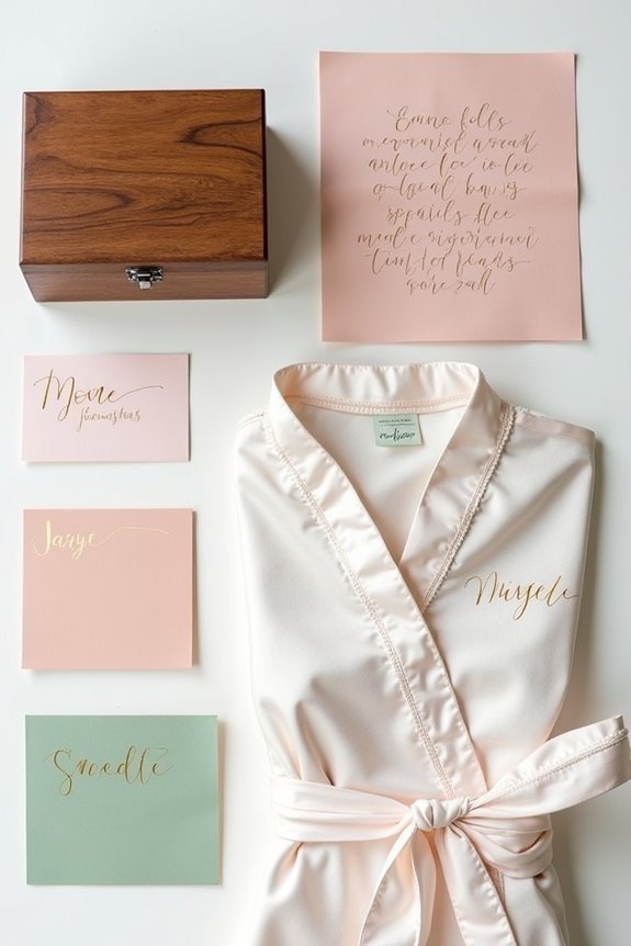 personalized meaningful bridal gifts