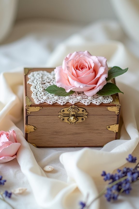 personalized wedding keepsake boxes