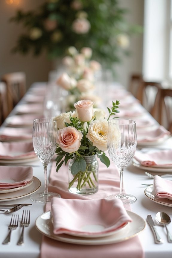 plum and blush romance