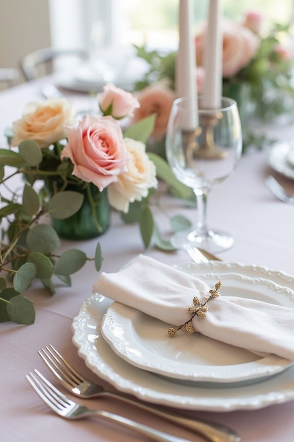 plum blush sage elegance