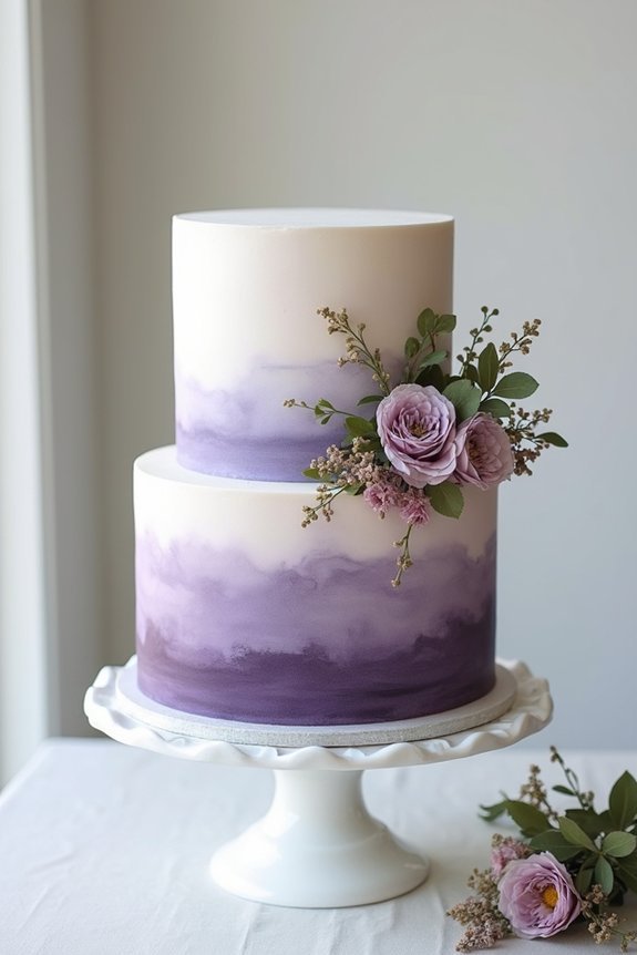 plum wedding color palettes
