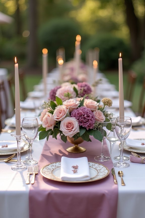 plum wedding theme ideas