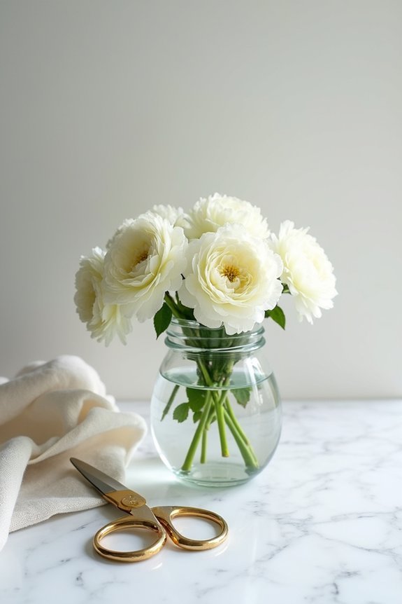 preserve ranunculus before wedding