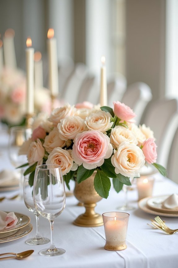 ranunculus wedding centerpiece ideas