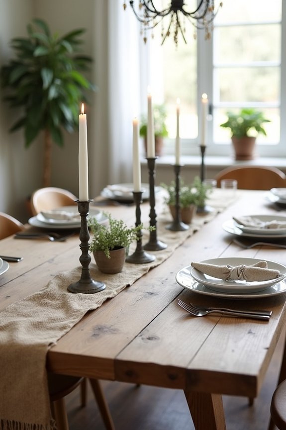 reclaimed wood and metal