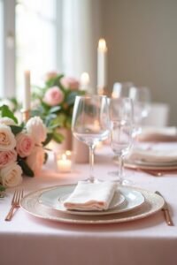 romantic blush pink decor