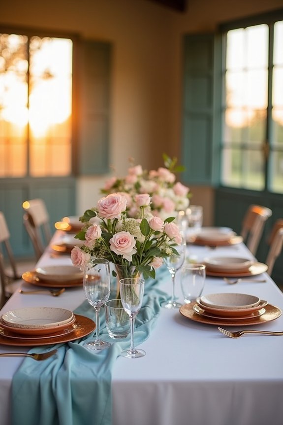 romantic earthy color palette