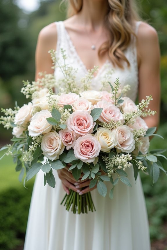 romantic garden bouquet elegance