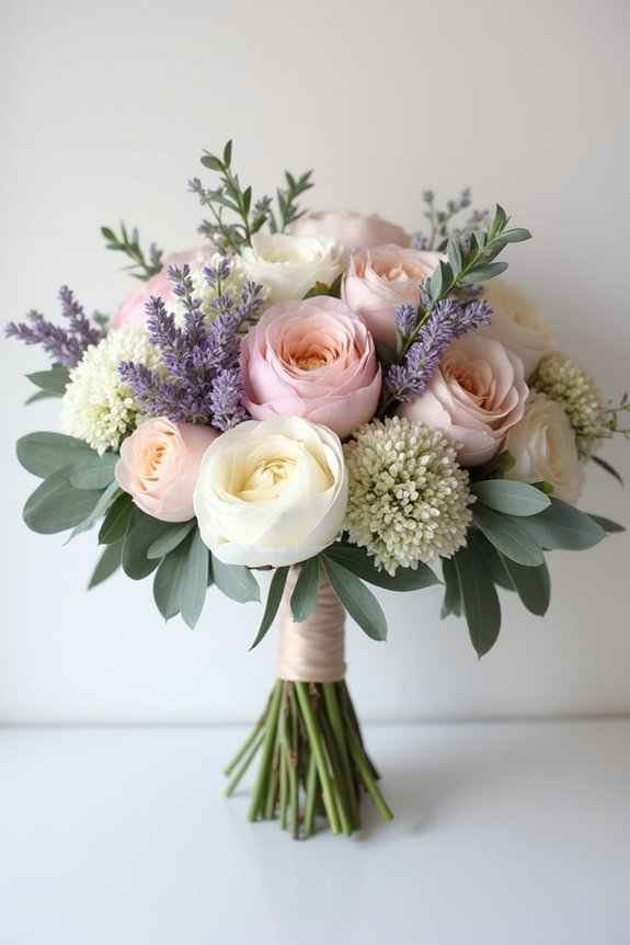 romantic garden bouquet elegance