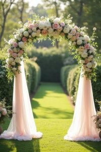 romantic wedding arch ideas