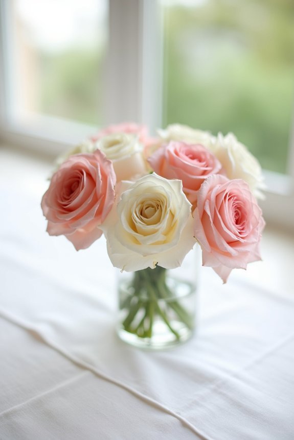 rose centerpiece budget planning