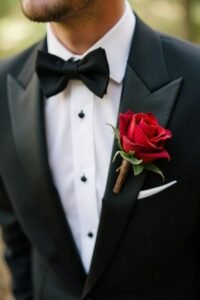 roses boutonniere floral accessory