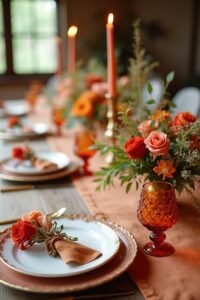 rust color wedding ideas