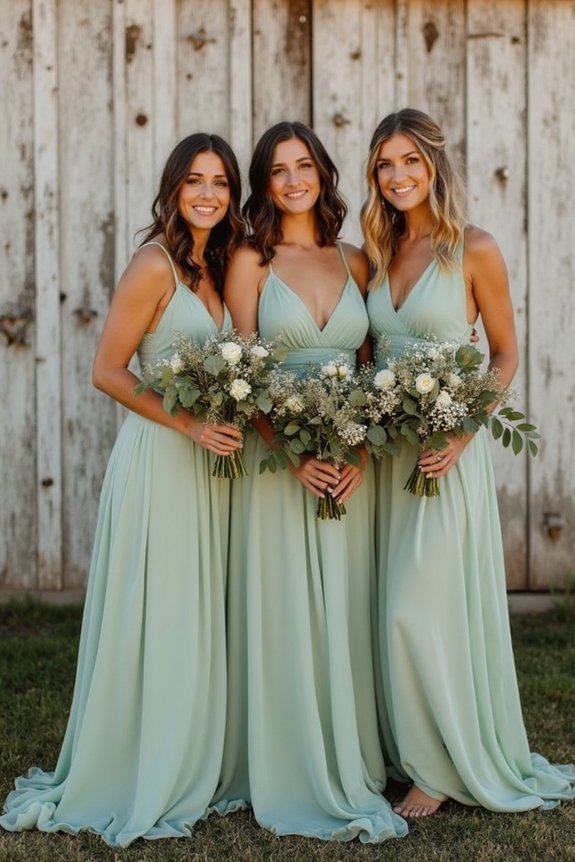 rustic bridesmaid dress criteria