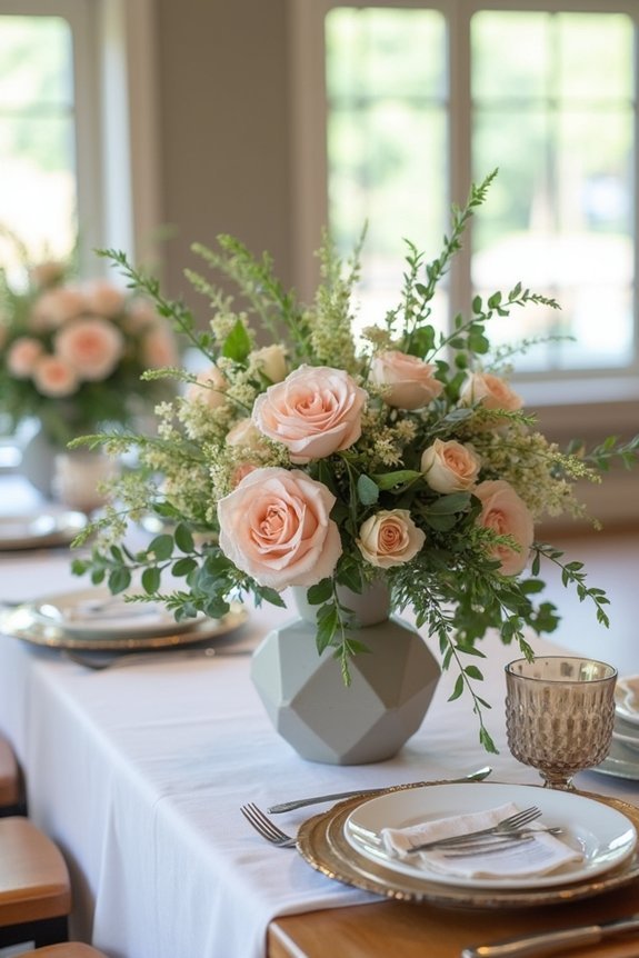 rustic centerpiece style choices