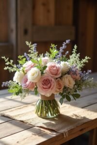 rustic country wedding bouquets