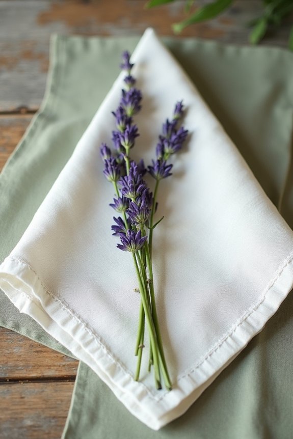 rustic elegance napkin folds