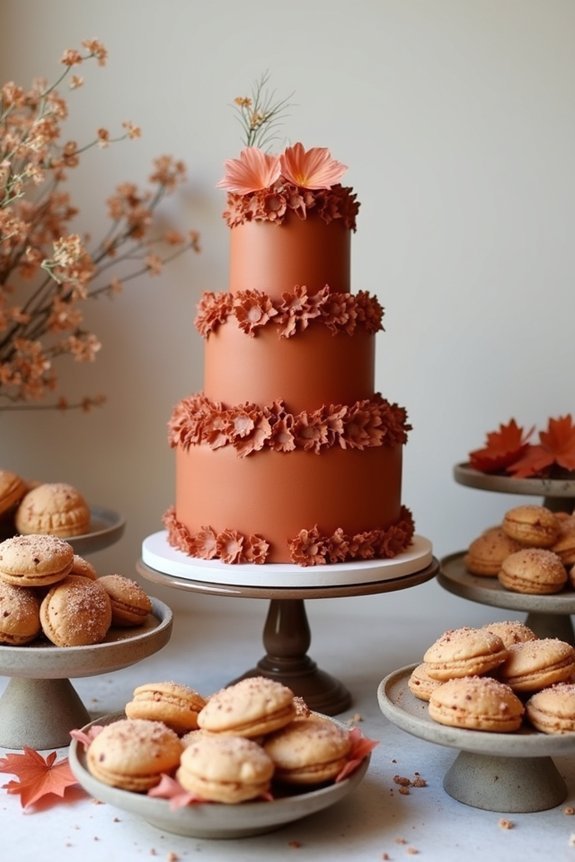 rustic elegant dessert designs