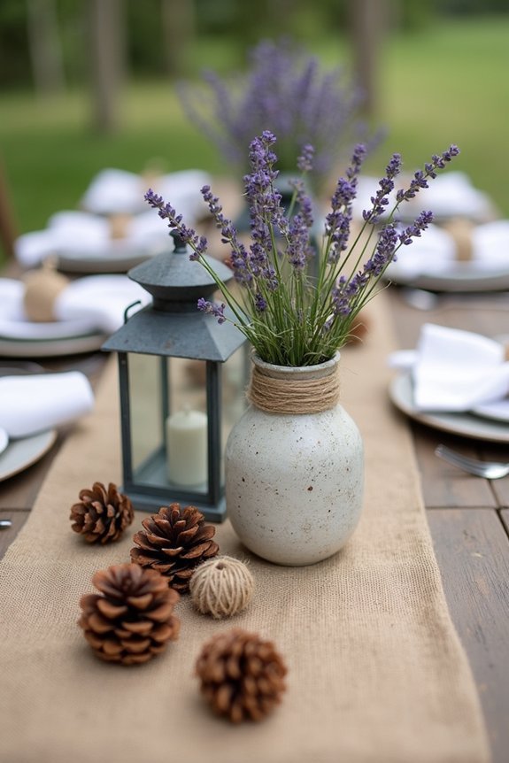 rustic materials create warmth