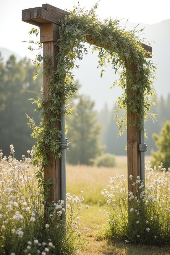 rustic modern metalwood combinations