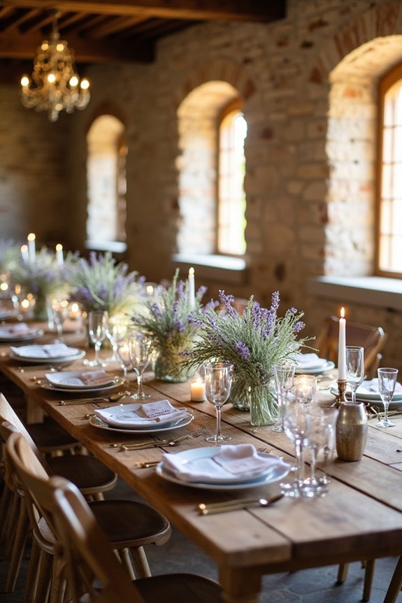 rustic tuscan wedding elements