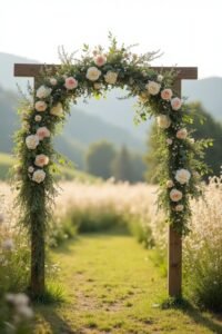 rustic wedding arch inspirations