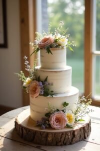 rustic wedding cake inspiration