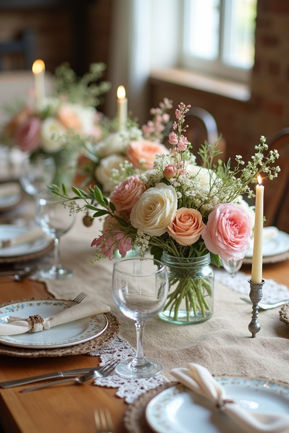 rustic wedding centerpiece inspiration