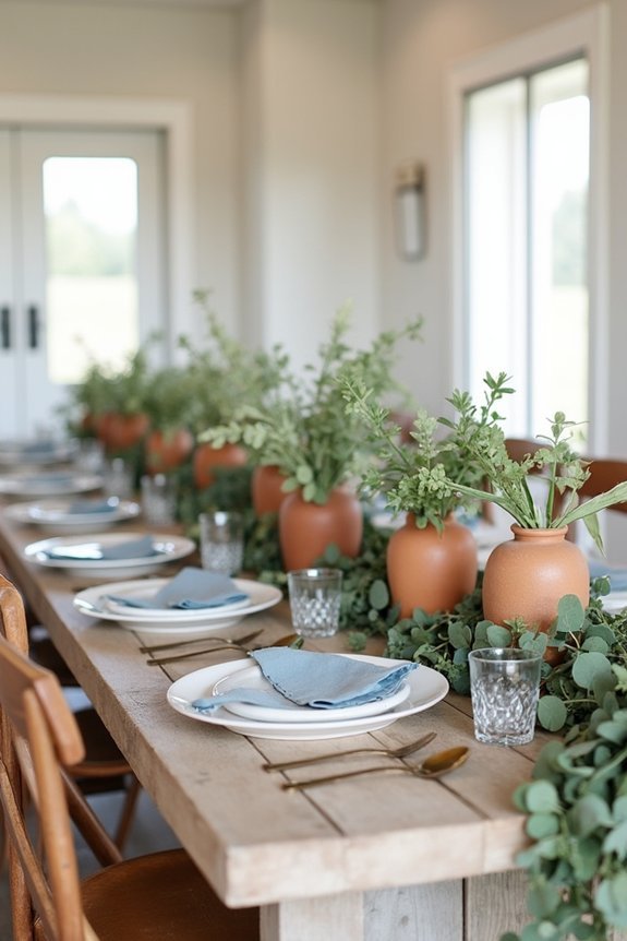 rustic wedding color palette