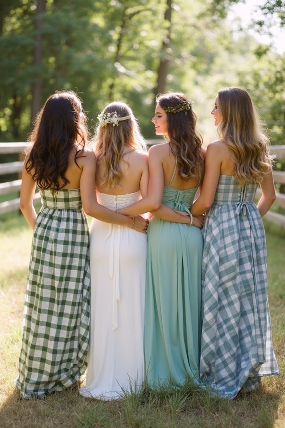 rustic wedding pattern choices